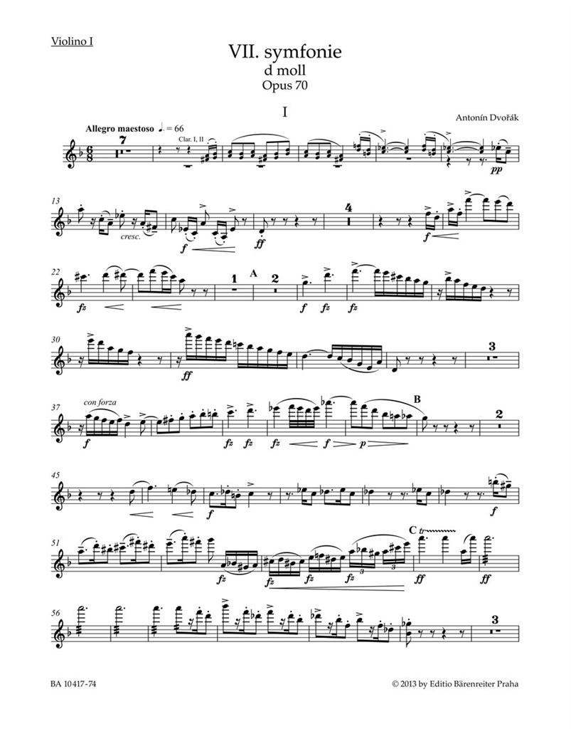 Symphony in D Minor No. 7 Op. 70